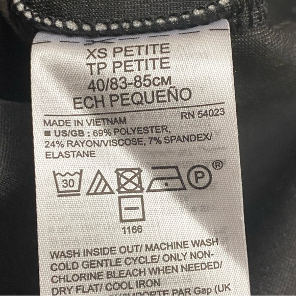 Banana Republic Gray Pearl Trimmed Sweatshirt Top - Picture 5 of 6